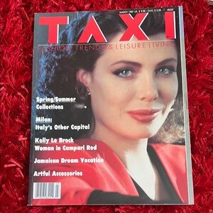 Taxi Fashion Magazine March 1987
